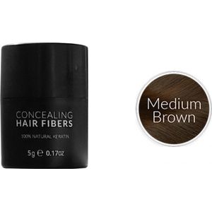 Kmax keratine haarvezels - Medium bruin (5 gr)