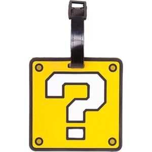 Nintendo - Question Mark Rubber Luggage Tag