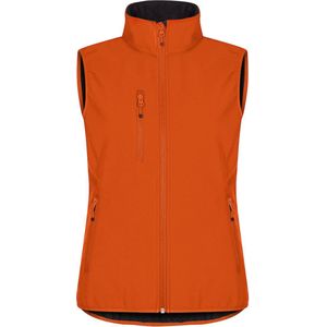 Clique Classic Softshell Vest Women 0200916 - Diep Oranje - 40/L