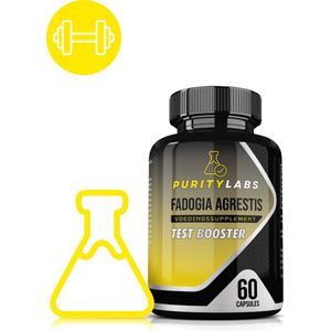 PurityLabs - Fadogia Agrestis - 500mg - 60 Capsules - Hoog Gedoseerd - Testosterone Capsules