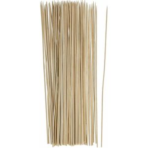 300x Bamboe houten sate prikkers/spiezen - bbq sticks - 35 cm