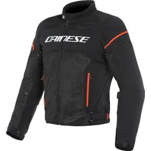 DAINESE AIR FRAME D1 TEX JACKET BLACK BLACK WHITE 44 - Maat - Jas