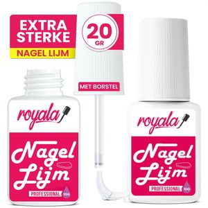 Royala Nagellijm 2x10GR - Nagellijm Voor Nepnagels - Nagel Lijm - Nail Glue