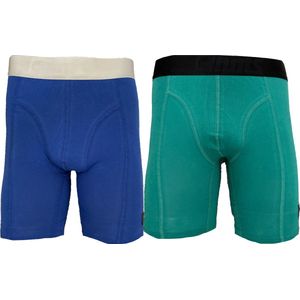 Embrator 2-stuks mannen Boxershorts lange pijpen maat M