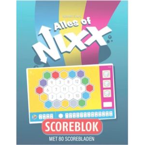 White Goblin Games - Alles of nixx - scorebloks