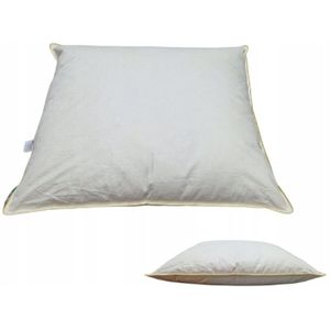 Luxe Halfdons Kussen 70x80cm - 50% Ganzendons & 50% Veer - Katoen