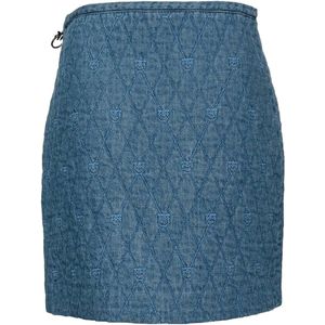 Pinko • blauwe denim rok • maat 38 (IT44)