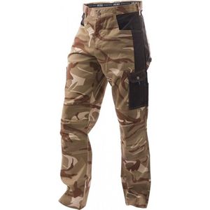 Camouflage broek khaki maat XL