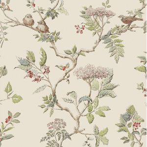 Laura Ashley vliesbehang Elderwood Natural - 10mx52cm