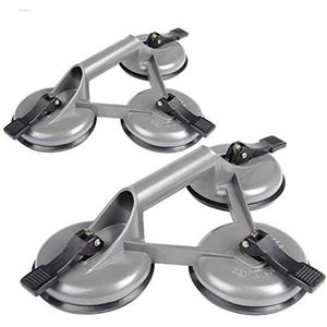 Vacuümzuignappen met hoge draagkracht voor glas, tegels en hout