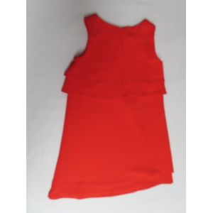 Jurk - Kleedje - Rood - Los model - 6 jaar 116