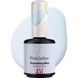 Pink Gellac - 451 Laced White - Gellak - 15ml - Blauwe Gel Nagellak - Bruiloft Editie