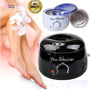 Wax Apparaat Pro-100 - Body Wax Harsen | lichaamsHaar Wax | Wax verwarmer - Wax heater | Zwart |