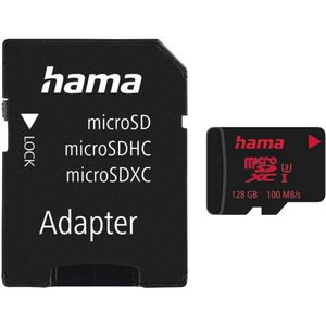MicroSDXC 128GB UHS-I Geheugenkaart met 80 MB/s Overdrachtssnelheid en SD-adapter