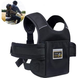 Kindermotorveiligheidsgordel voor kinderen tussen 2 en 15 jaar - Ademend materiaal - Veiligheid op de motor