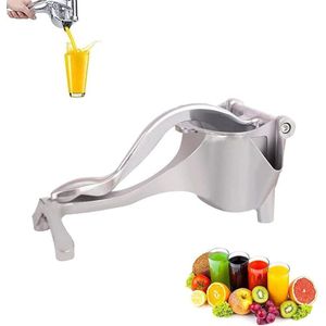 Portable Stainless Steel Citrus Juicer Manual - Lemon Squeezer for Straining Orange Juice - Manual Lemons Citrus Juicer