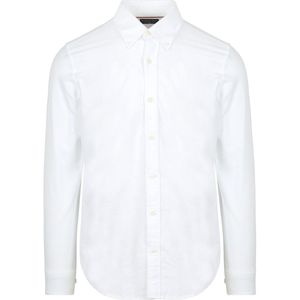 Steppin' Out Overhemd Oxford Wit - Maat S - Heren - Casual Shirt