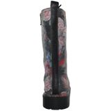 Laura Vita - Incaso-18 - Hoge Laarzen - Zwart - Gothic Victoriaans