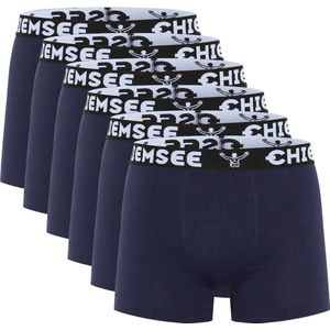 6-PACK Chiemsee Boxershort Heren Trunk-ondergoed Regular Fit Retro Shorts, set van 6