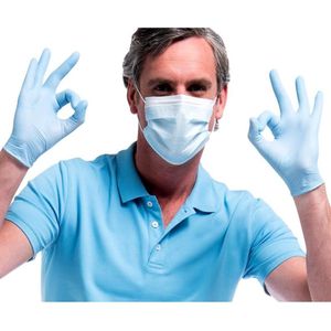 Comforties Nitril handschoenen blauw (soft nitril) Basic 100 stuks Maat: XS Comforties - Blauw - Nitril