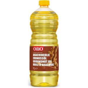 Arachideolie ds. 12st. van 1 ltr. petfles