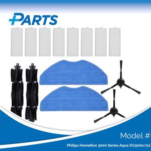 Philips HomeRun 3000 XU3000/02 Onderhoudsset van Plus.Parts® geschikt voor Philips - 14 delig!