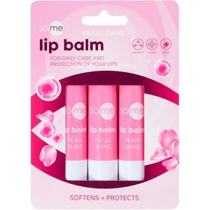 Lippenbalsum pearl shine | Lip balm pearl shine | balsem voor lippen - lip protector | Lip stick | 3x Stuks