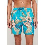 Superdry - Zwemshort - Hawaii-print - 43 cm - Relaxed Fit
