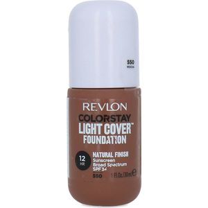 Revlon Colorstay Light Cover Foundation - 550 Mocha (SPF 34)