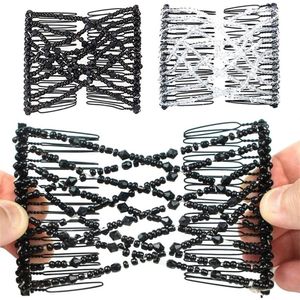 Magische Haarkam Dubbele Clip - Elastisch en Geschikt voor Verschillende Haarstijlen - 2 Stuks