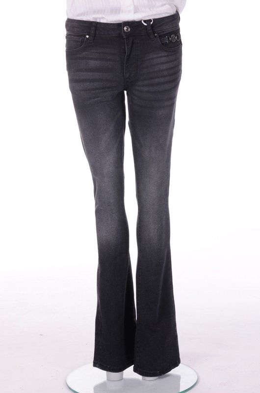 Fracomina, Dames, Jeans, Zwart, Maat: W25 Katoen,