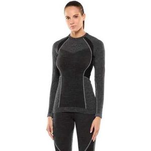 La Sportiva Wool70 Tech Lange Mouwen Basislaag Zwart L Vrouw