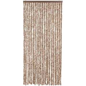 ApexArte® Vliegengordijn Kattenstaart - Deurgordijn - Hordeur - Beige