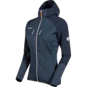 Mammut Eiswand Advanced Fleece Met Capuchon Blauw XL Vrouw