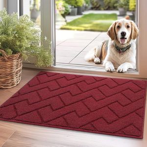 Antislip Binnen Deurmat - Vuilafstotende Schoonloopmat voor Entree, Keuken, en Slaapkamer - Machinewasbaar en Waterabsorberend (50x80cm)