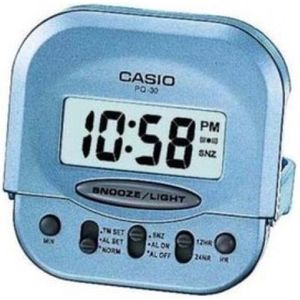 Casio wekker PQ-30-2DF-Blauw