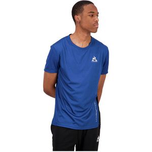 Le Coq Sportif Ess Sport N°1 T-shirt Met Korte Mouwen Blauw L Man
