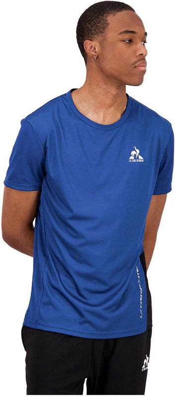 Le Coq Sportif Ess Sport N°1 T-shirt Met Korte Mouwen Blauw L Man
