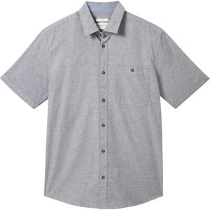 Tom Tailor Overhemd Basis Overhemd Met Korte Mouwen 1040122xx10 28941 Mannen Maat - L