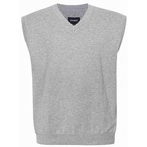 Oversized Heren V-Hals Katoenen Trui Gilet voor Grote Mannen