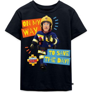 Brandweerman Sam™ Onderweg Om De Dag Te Redden Premium T Shirt Kinderen