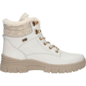 Remonte - Veterboot - Wit - Leer - Water- en Vuilafstotend