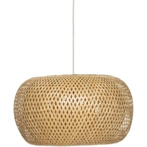 Hanglamp bamboe gevlochten D46 cm