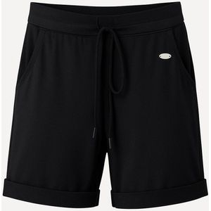 Angelle Milan Travelshort Zwart – Tijdloze Basic met Comfort