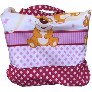 Kinderdagverblijf Beddengoed Tas 50x60 cm - Vrolijke Beer