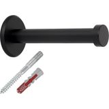 SO-TECH - Talea - Kapstokhaak - Zwart - RVS - Lengte 73 mm - Inclusief Bevestigingsset