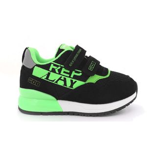 Replay - Shoot Kid 6 - Jongens - Sneaker - Zwart - Maat 29