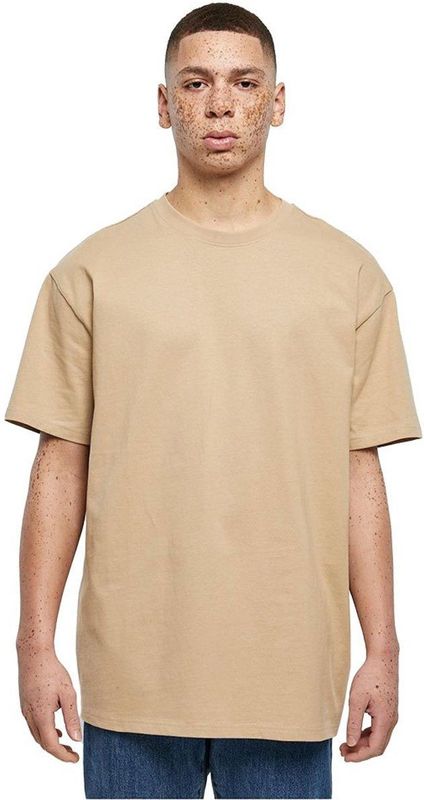 Build Your Brand Heren By102-heavy oversized Tee Heavy Oversize Tee (1 stuk), Unionbeige, XS