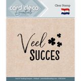 Card Deco Essentials - Clear Stamps - CDECS 034 Veel Succes
