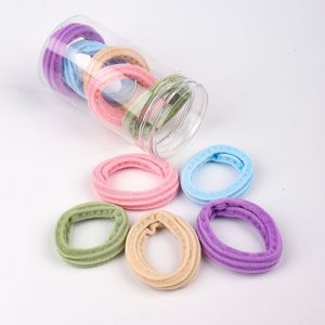 10 stuks lederen lus haarband combinatie zwart kleine lederen band mix & match touw gekleurd touw gevlochten lederen band, stijl 10